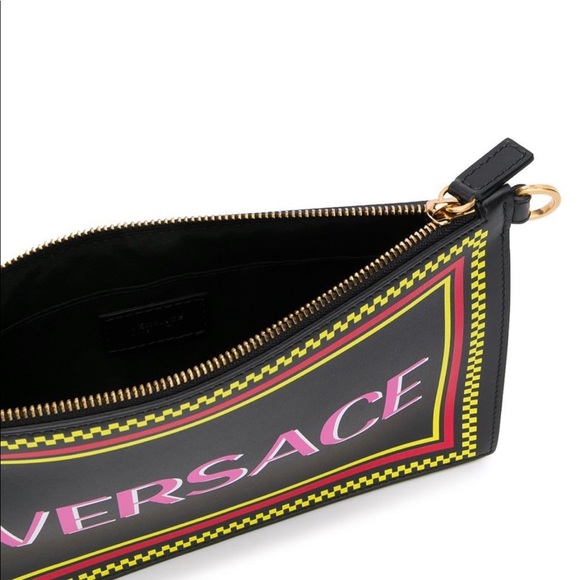 VERSACE 90s vintage logo pouch - Picture 4 of 7